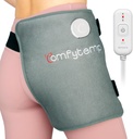 Comfytemp Hip Ogrevanje Pad za Hip Sciatica Pain Relief Hip Brace, Božič Rojstni dan Darila za mamo Ženske Žena Moški, Spodnji hrbet Visoko rit Električna FSA Upravičeni HSA Heat Pad Vroča fizikalna terapija (S/M)