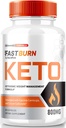Hitra opeklina Kapsule Keto, FastBurn Advance Hujšanje Podpora, Maksimalna podpora Formula, Tablete za hitro kurjenje, Vse naravne Keto dodatek, hitro gorenje Keto Vitamini, FastBurn Ketos Mnenja (60 kapsul)