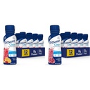 Zagotovite Clear Nutrition Drink, 0g Maščoba, 8g Beljakovine, Mešano sadje in borovnice Granatne arome, 10 Fl Oz, Paket po 12