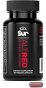 AltRed Sur Beet Root kapsule za obnovo mišic in športne prehrane - 25% Betalain Extract Pre Workout & dušikov oksid dodatek za vzdržljivost športnikov - NSF Certified for Sport