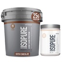 Izopurski proteini v prahu Low Carb with Creatine Powder 500g Nearomadni, Keto prijazni proteini v prahu, 100% izolat sirotkinih beljakovin, Beljakovinska aroma: nizozemska čokolada, 7,5 funti