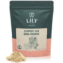 Lily of the Valley Slippery Elm Bark Powder - Ulmus Rubra Powder - No Irradied No Contamined - Pet Friendly - Vegan & Gluten-free - pakirana v Reseable Pouch (16oz, 453g)