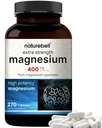 NatureBell Magnezij Glicinat 400mg Elemental, 270 Kapsule 