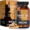 North Spore Organic Turkey Izvleček gob Dopolnilo kapsul 
