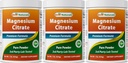 Najboljši naravni magnezij Glycinate prahu - 1 funt (1 LB (paka 3))