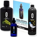 Omni Drop Program paket 3 izdelkov - "Pridobite začetni paket" Vključuje Omni kapljice Diet kapljice z vitaminom B12 - 4 Ounce steklenica z vodnikom programa, Omni IV z glukozaminom, OmniTrim Nite Lite