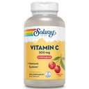 Solaray žvečljivi vitamin C 500 mg, naravna češnjeva aroma z naravnimi sladili, antioksidant in imunske podpore dodatek s celotno živilsko osnovo, 60-dnevna garancija, 100 Serving, 100 žvečilni
