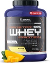 Ultimate Nutrition Prostar Whey Protein Powder Isolate, Mango - Low Carb, High Protein Powder Shake for Muscle Gain & Recovery - Nizko natrij, nizko naftni in keto Tub