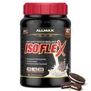 ALLMAX Nutrition ISOFLEX Izolat sirotkinih beljakovin, piškotki in krema - 2 lb - 27 gramov beljakovin na Scoop - nič maščob in sladkorja - 99% laktoza brez glutena in soje - približno 30 obrokov