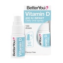 BetterYou D400 Infant Vitamin D Oralno pršilo - Priročna alternativa za tablete - posebej oblikovan za otroke, mlajše od 3 let - preprosta in čista formulacija - Vitalna za razvoj otrok - 0.5 oz