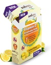 Reševanje Strips® Swift Vitamin D3 Uptake - Lemon Zest Twist, Visoka moč, Sladkor brez, Vse naravno, tablete brez, Daily Bone & Imune Health Essential (Pack of 30)