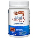 Barlean's Ideal Omega 3 ribje olje dodatek, 1.000 mg Softgels, farmacevtska stopnja EPA & DHA za možgane, Joint, & zdravje srca, pomarančni okus, 60 ct