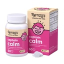 Renzov kapitan Calm Kids Magnezij dodatek z L-Theanine, nerazrešljivi otroci Vitamini za sprostitev in Mood podporo, Sugar-free Melty Tabs, Green Apple Flavor, 60-Count (1-2 Mesec dobave)