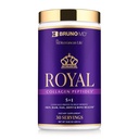 Royal Collagen Peptides, Klinično dokazano, Prehranska dopolnila, Izboljša kožo in celulit, Evropski vir, Izboljša videz las in nohtov, Pomešan z vitaminom C, Kost in Skupni dodatek