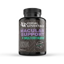 Lunovus Macular Support Plus Multivitamin Na osnovi AREDS 2 Študija - Eye Vitamini za Macular Support - Mineral Supplement with Lutein and Zeaksantin - 180 Soft Gels