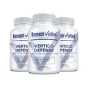 Raziskave Preverjena Vertigo Defense - Soothe Simptomi in podpora Notranje ravnotežje ušesa - Vitamin D3, Ginger, Ginkgo Biloba, BioPerin - 180 kapsul