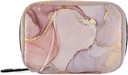 Pink Golden Marble tablete Organizator primera 7 dan tablete tablete škatle z zadrgo prenosni tedenski vitamin medicine dodatek imetnik vrečka