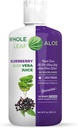 Cel Leaf Aloe Vera Juice z organskim Elderberry Extract – Patented Formula, High Acemannan Content, in NO voda dodano!