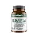 Nutramedix Serrapeptase dodatek - Proteolitični encimi za prebavo + Inulin - Made to support Digestive Health Support - Gluten, Soy in Dairy-free (60 kapsul)