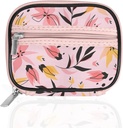 Serfeymi Weekly Travel tablete Organizator tablete Primer za zapornice z odstranljivo 7 Day tablete Box, Modno potovalne medicine Organizator tablete Vsebnik za medicino, Vitamin, dodatek - Roza 03