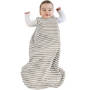 Wolino Merino Wool and Organic Cotton Baby Sleep Bag - 4 Sezona Classic Sleep Sack for Baby - Dvo-Way Zipper Sleep Bag for Baby and Toddler - 0-6 mesecev - Zemlja