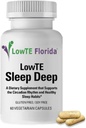 Sleep Deep - 60 Kapsule I Sleep Supplement with Melatonin 5mg, Ashwagandha, GABA, Lemon Balm Extract & l Theanine, Pomoč za spanje za zdrave cirkadiane Rithms