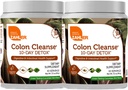 Zahler Colon Cleanse 10-Day Detox Cleanse - Cucumber Mint Flavor - Herbal Digestive Wellness - Colon Cleanser & Detox za Bowel Movement, Body Detox, Digestion Aid za ženske in moške - 3,5 oz (2 Pack)