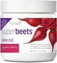 HumanN SuperBeets Imune Powder - izvleček grozdnih semen in Wellmune® Beta Glucans - Cranberry Cherry Flavor, 5,5-Ounce