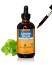 Herb Pharm Certified Organic Lemon Balm Tekoči ekstrakt za pomiritev živčni sistem podpora, Alkohol brez glicerola, 4 Ounce