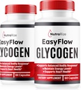 NutraRize (2 paket) Easy Flow Glycogen, EasyFlow Glycogen podporne kapsule, Easy Flow Glyco Optimizer, Uradna EasyFlow Glyco Optimiser Caps, Easy Flow Detox Cleanse, Easy Flow Glycol (120 kapsul)