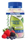 Kalcij 500mg z vitaminom D3 1000 i.e. gumijevke 