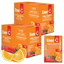 Ener-C - Vitamin C imunske podpore, 1000mg Vitamin C šumeče multivitaminski napitek v prahu, sadni sok Vitamin C pijača Mešanica za hidracijo z elektroliti, Orange, 60 Packets (2-Pack)