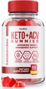 NutraRize KetoKandies Keto+ACV Gumije za hujšanje, maksimalna moč dodatek, Gomitas Komentarji (60 Gumies)