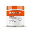 Genij Gamer, Gaming Focus Supplement, 80 tablete - Elite Nootropic Performance Booster - Boost Brain & Duševna jasnost, Reaction Time & Koncentracija - Modra svetloba podpora z lutemax