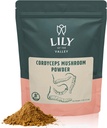 ŽIVLJENJE VALLEY Cordyceps gobe v prahu Superhrana za športne zmogljivosti - Performance goba ekstrakt z organsko militaris - Vegan & Gluten-free - pakirano v Reseable Pouch (8oz, 226g)