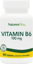 Nature Plus Vitamin B6 100 mg - vegetarijanec, brez glutena - 90 tablet, 90 postrežbe