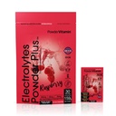 PowerVitamin Elektroliti Powder Packets - Malina - Keto Elektroliti za dnevno energijo - Hidracija v prahu z 1000mg kalija, 120mg magnezija, nič kalorij - 30 Hidracija Packets