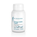 Biogena Omega 3 DHA Vegan: Rastlinski dodatek iz olja alge za izboljšano oskrbo z omega-3 (60 kapsul – en dan)