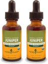 Herb Pharm Certified Organic Liquid Extract za podporo urinarnega sistema Juniper 1 Fl Oz (Pack z 2)