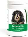 Zdrave pasme Tibetan Mastiff Salmonovo olje Soft Chews 120 Število