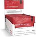 Popijte recovery elektroliti v prahu z vitamini, veganski elektrolitski paketi za hidracijo in detoks jeter, črni ribez aroma (30 vrečk)