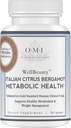 WELLBEAUTY Italian Citrus Bergamot Metabolic Health, Nagrada Zmagovalec Cardiolog Razvit za podporo zdrave ravni holesterola in trigliceridov že v normalnem razponu, 7 ključnih polifenolov, 30-dnevno oskrbo