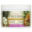 Ženske PureBalance Lion's Mane Gobe dopolnilne kapsule z Reishi, Cordyceps, Turčija rep – Brain Nootropic za spomin, Focus, Natural Energy, & Imunska podpora, Non-GMO (120 Kapsule)