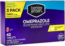 berkley jensen Omeprazol 20 mg tablete z zapoznelim sproščanjem - zgaga Medicine - tablete za zmanjševanje kisline - pogosti zgaga - 3 x 14-dnevni tečaji, 42 skupno število (Pack po 1)
