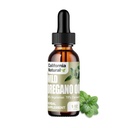 Wild Origano Oil 1oz Steklenica - California Natural - Imunski sistem & Prebavna podpora - Spodbujanje Gut Health & Health Digestion - 100% Vegetarian - 70% Carvacrol - Zeliščni dodatek - 1oz