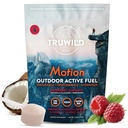 TruWild Motion All Natural Pre Workout Powder Drink Mešanica za moške in ženske brez Jitters ali Crash, Cela živilska rastlina temelji Vegan, Organski z elektroliti + BioPerine, 20 Strežnice (Coconut Raspberry)