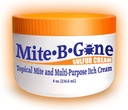 Mite-B-Gone Mite Cream & Bite Relief - 10% naravna mešanica žveplo krema za večpotezne ugrize, rdečina, srbenje, & draženje 