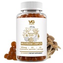VITA GLOBE GLOBE Complex Gumies – 250mg z Reishi, Lion's Mane, Chaga, Cordyceps & More 