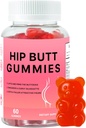 Hip Butt BBL Gummies za rit hitro rast in povečanje, 60 Booty Gummies za večjo rit hitro, Booty Gummies za povečanje teže za ženske riti